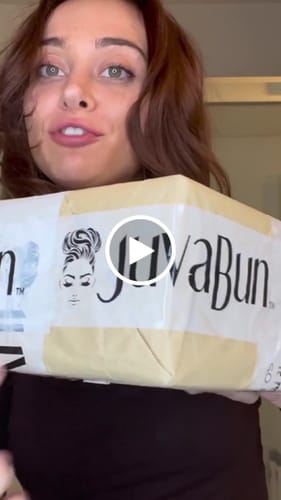 Customer video review of messy