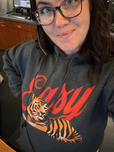 Customer photo review of Easy Tiger Hoodie