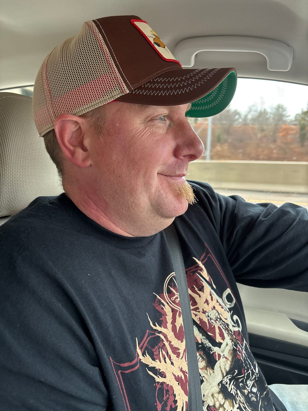 Customer photo review of OVERLORD X Looney Tunes: Slowpoke Rodriguez Trucker Cap