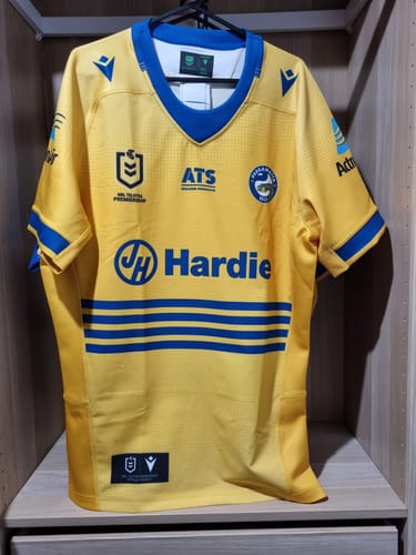 Customer photo review of 2025 Parramatta Eels Away Jersey - Players Cut