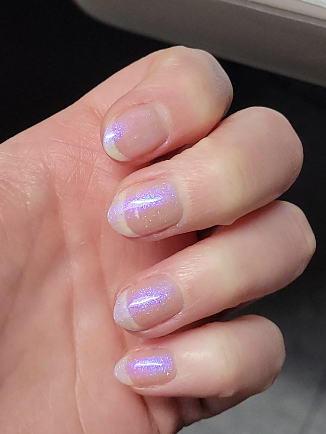Customer photo review of Stars - Holographic Top Coat