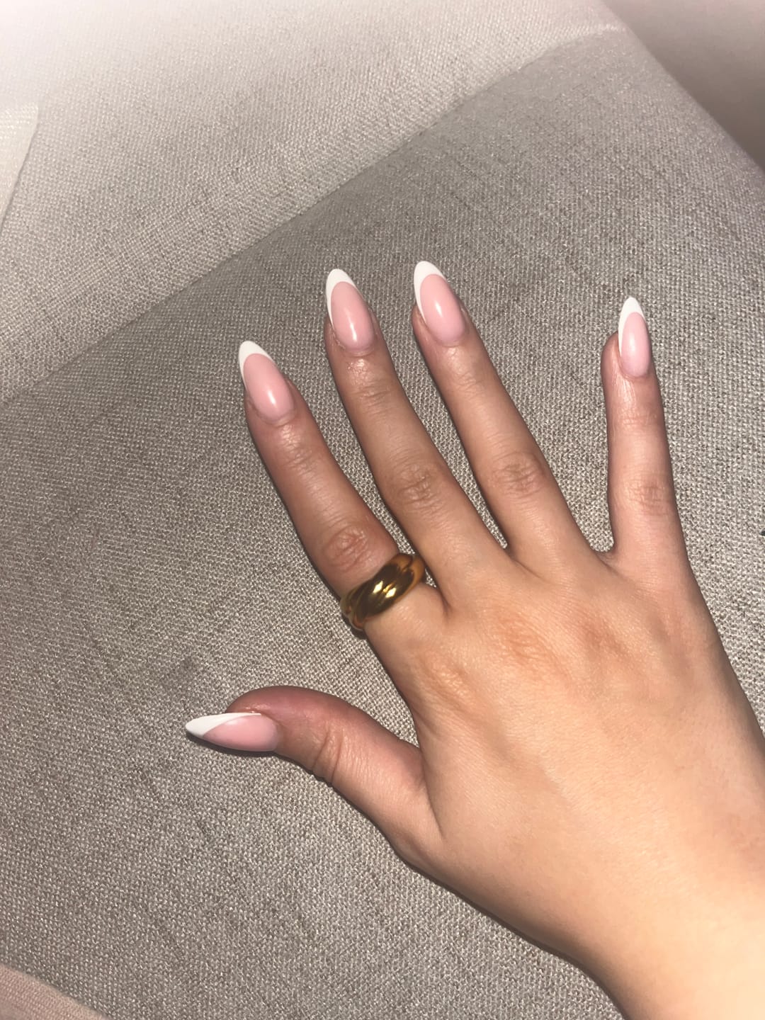 Customer photo review of Kyla Ring | 18K vergoldet