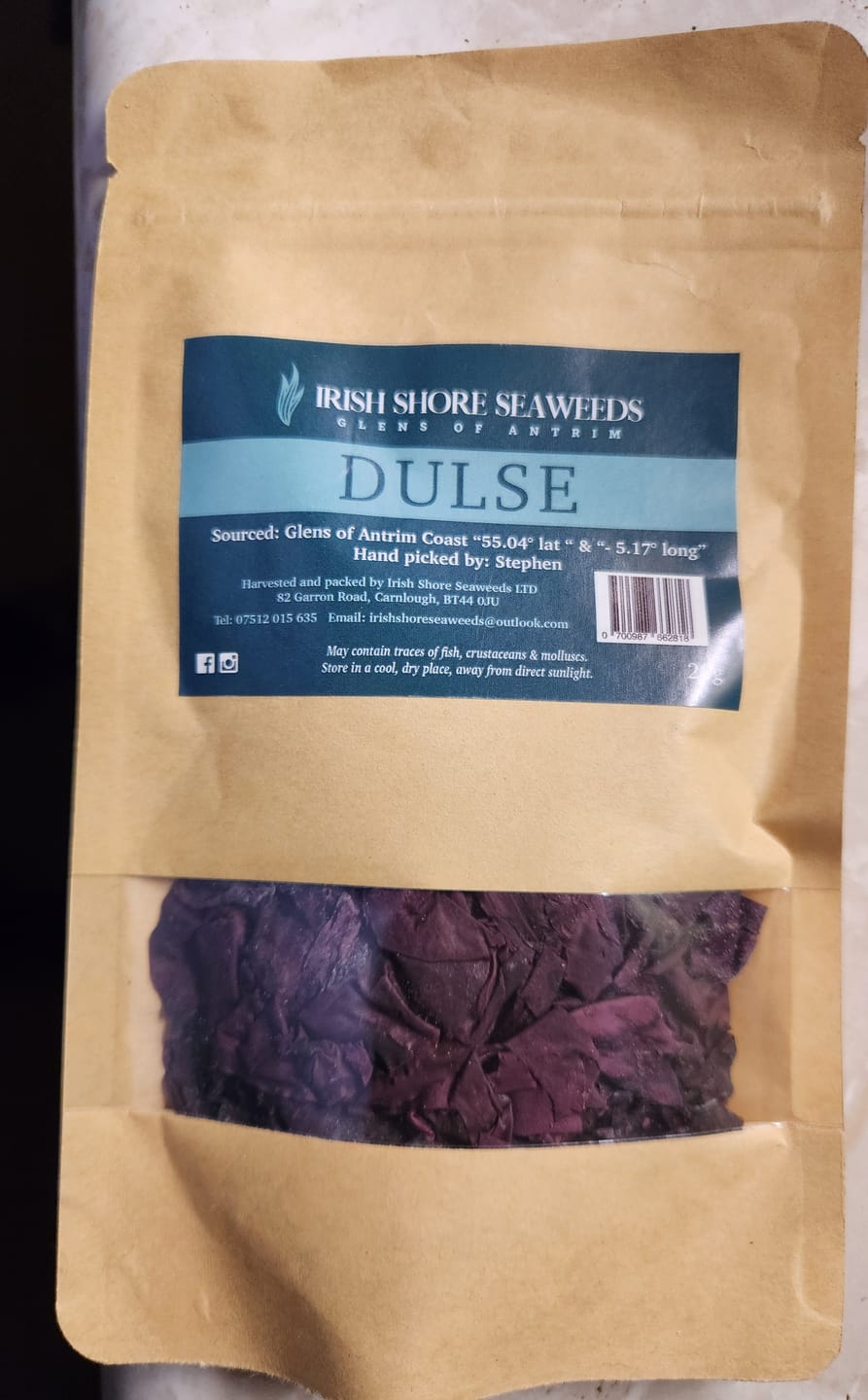 Customer photo review of Dulse | Irish Shore Seaweeds