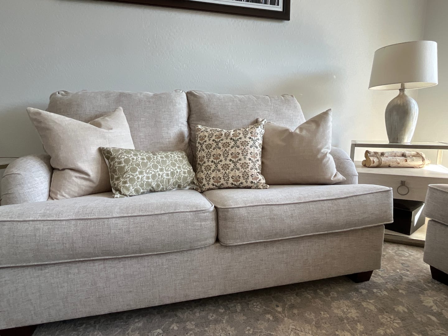 Customer photo review of Gracie in Green - Lumbar - 12x20" | 12x40"
