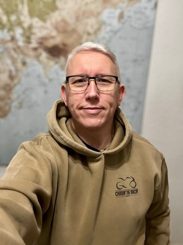 Customer photo review of Chasin the Racin Hoodie