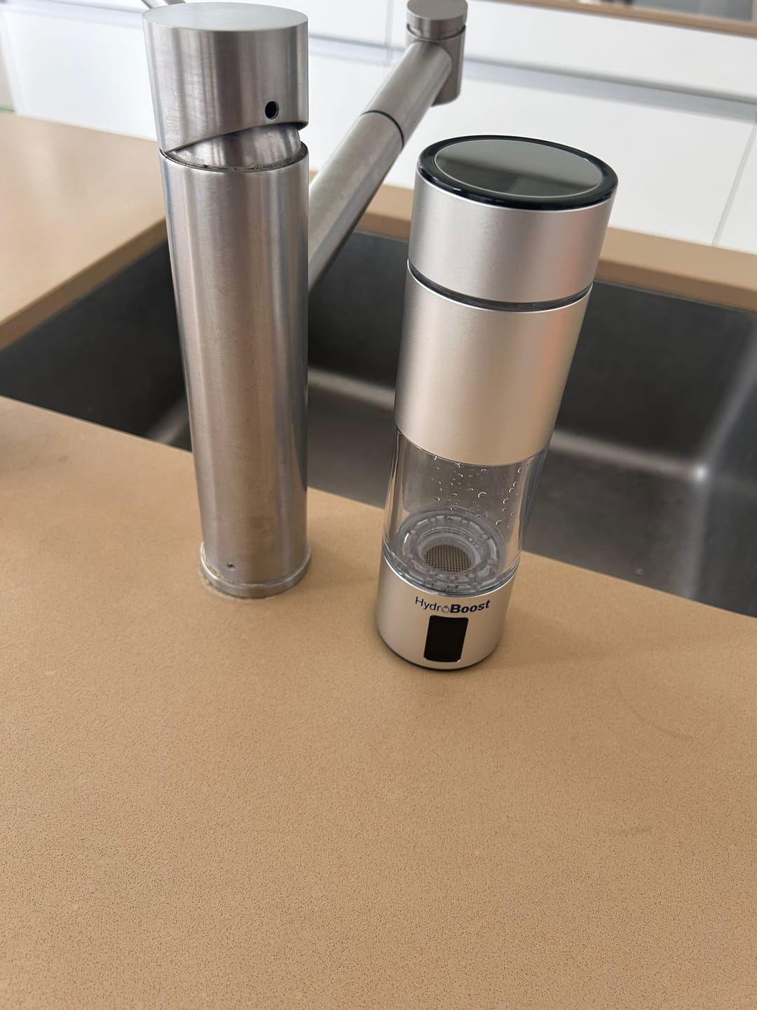 Customer photo review of HydroBoost - The Luxe