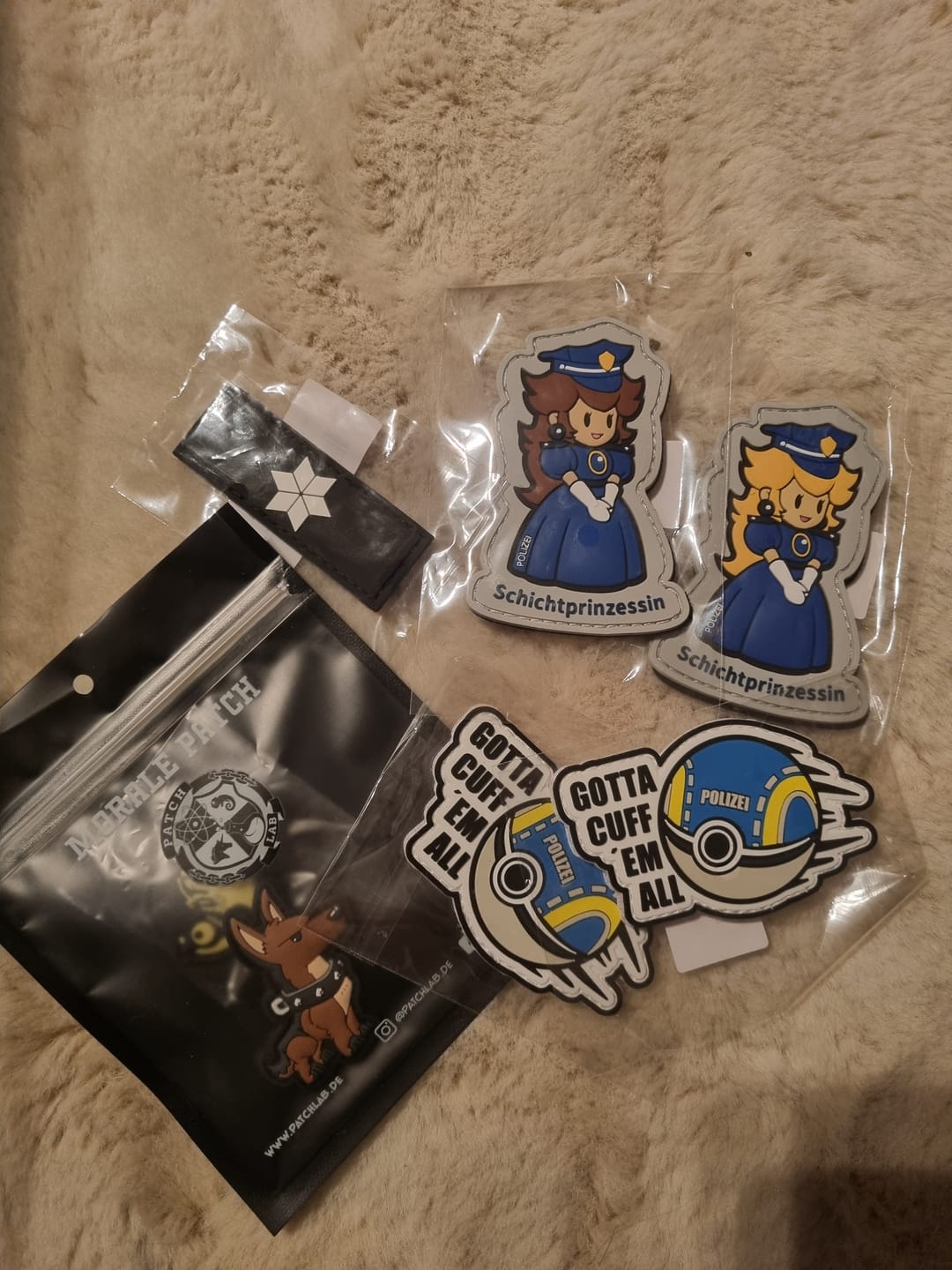 Customer photo review of Schichtprinzessin Rubber Patch