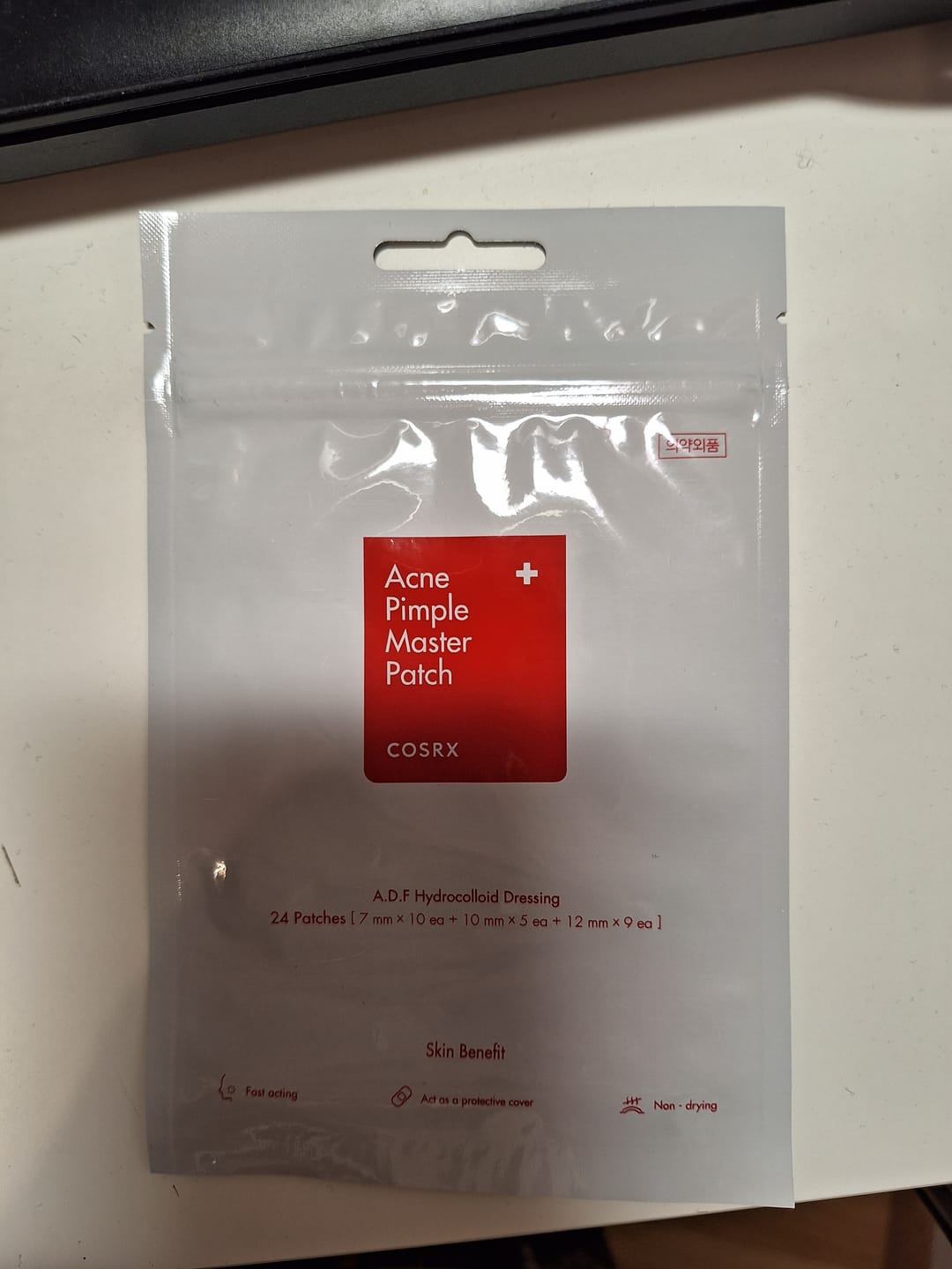 Customer photo review of Patči pret pinnēm Cosrx Acne Pimple Master Patch