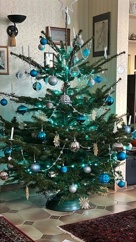 Customer photo review of Weihnachtsdeko mit Schneeflocken