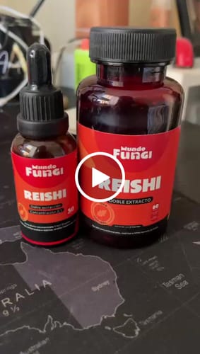 Customer video review of Packs gotas y capsulas Reishi