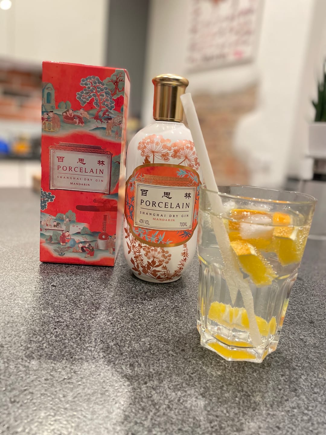 Customer photo review of Porcelain Mandarin Gin