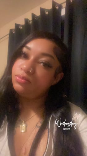 Customer photo review of HD Body Wave Frontal Wig