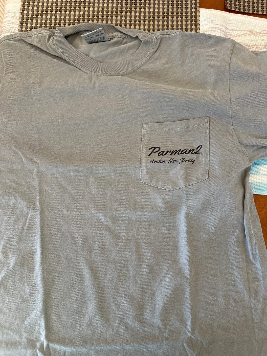 Customer photo review of Custom Boat T-Shirts - With Front Pocket