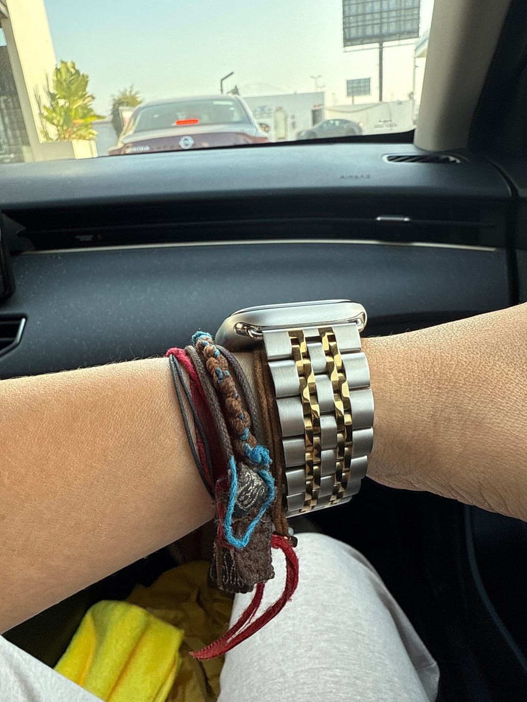Customer photo review of Themis Stainless Band