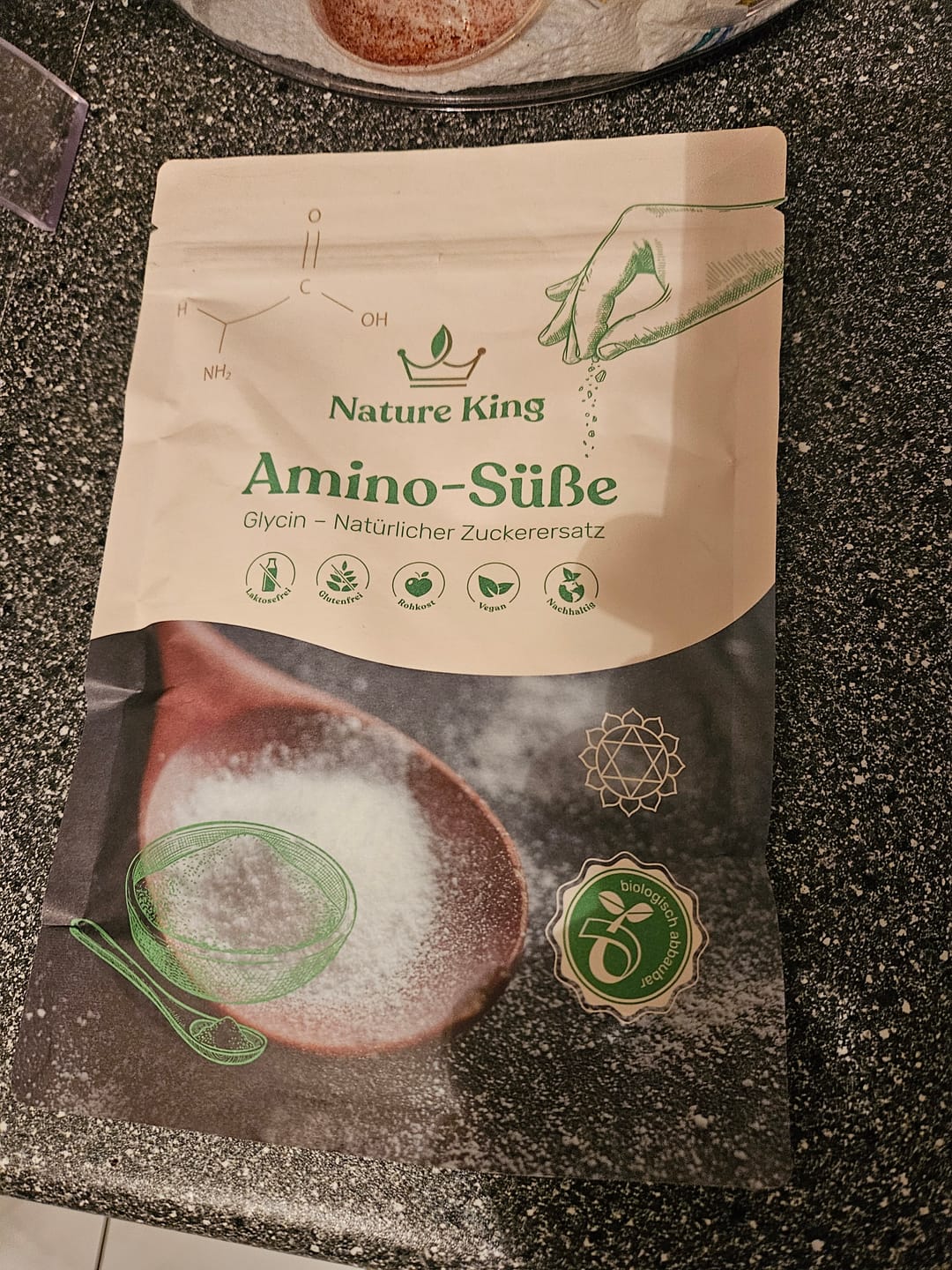 Customer photo review of Amino-Süße (L-Glycin) - 250g