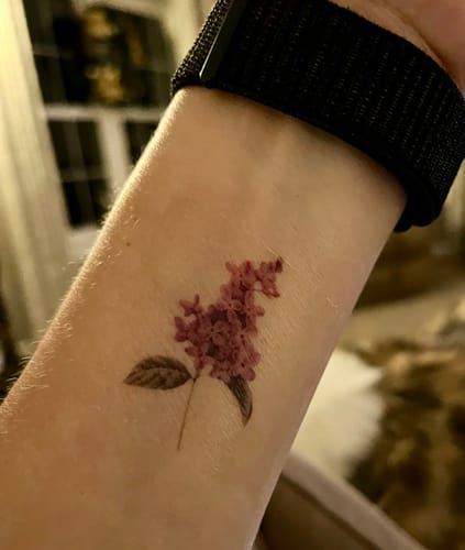 Customer photo review of Create Your Own Tattoo