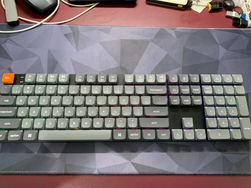 Customer photo review of Keychron K5 Max QMK 矮軸 無線機械式鍵盤(注音版本)