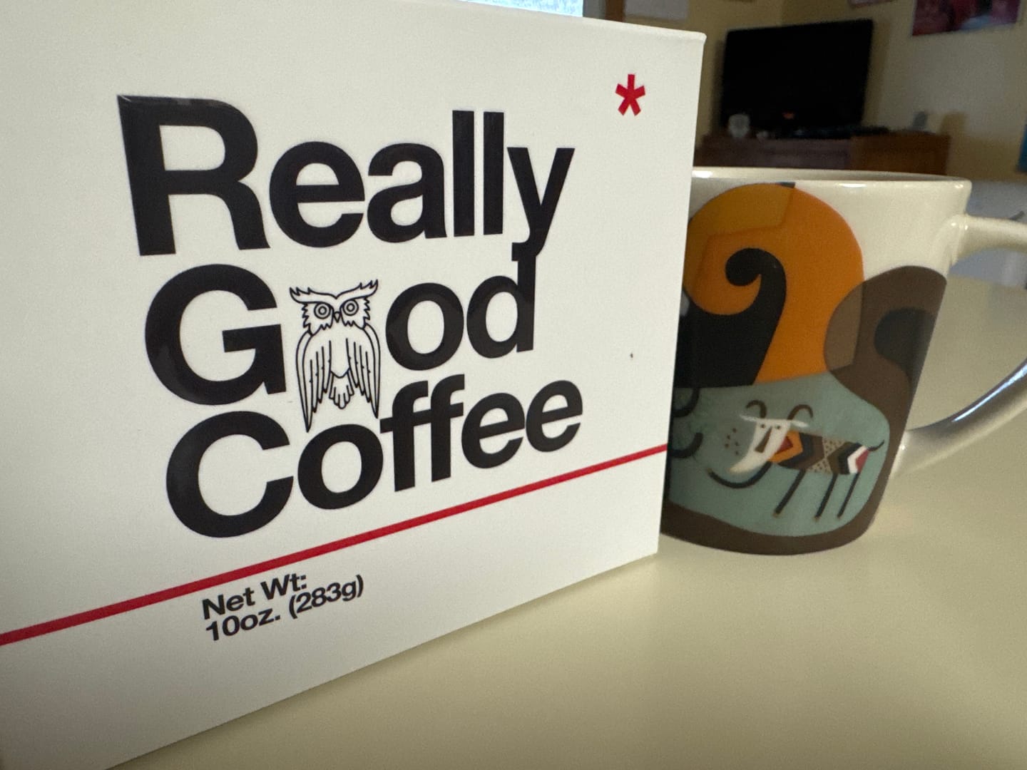 Customer photo review of To The Stars Really Good Coffee
