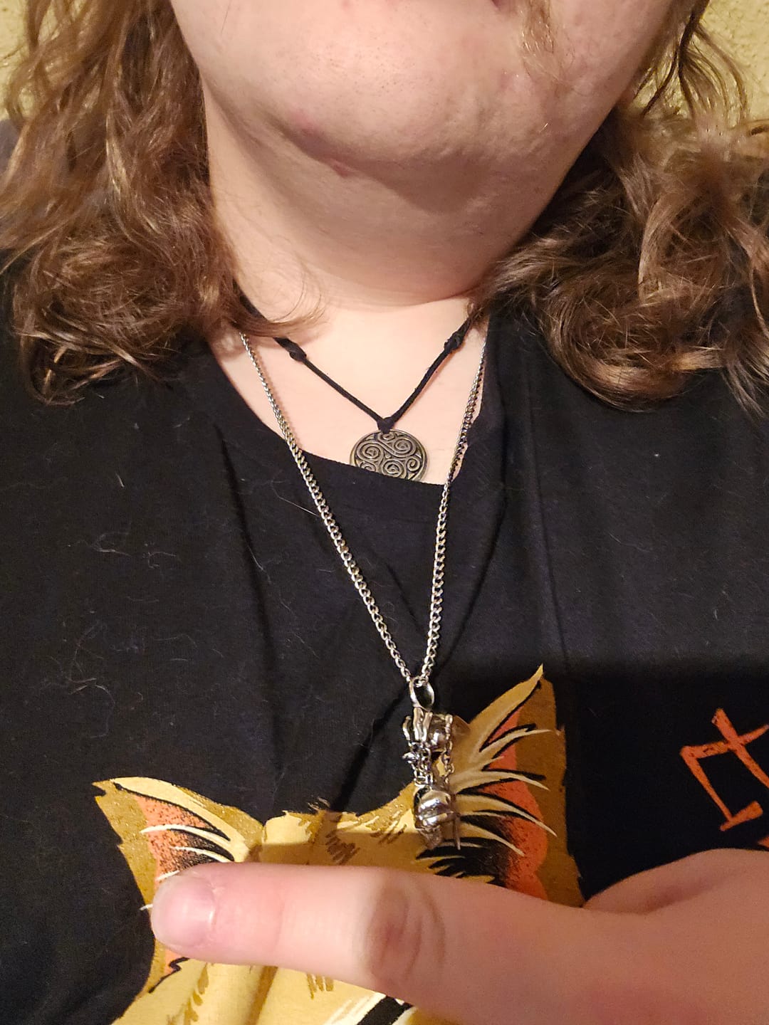 Customer photo review of PUPPET MASTER PENDANT