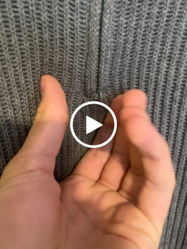 Customer video review of סוודר גדעון