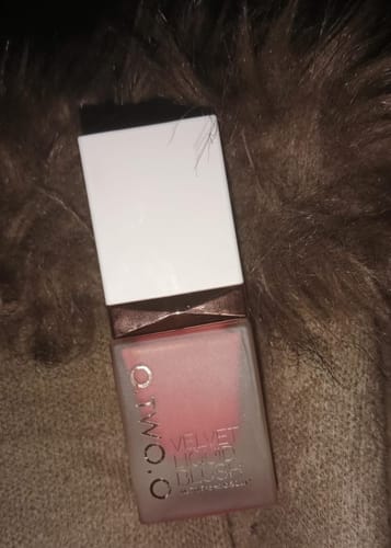 Customer photo review of O.TWO.O LIQUID BLUSH