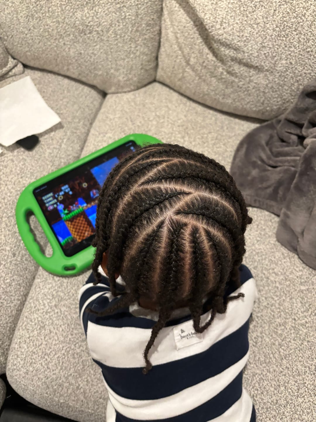 Customer photo review of Kid's Super healthy Hair kit