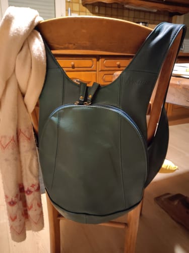 Customer photo review of Le sac à dos Vegan Original - Ergonomique et Antivol