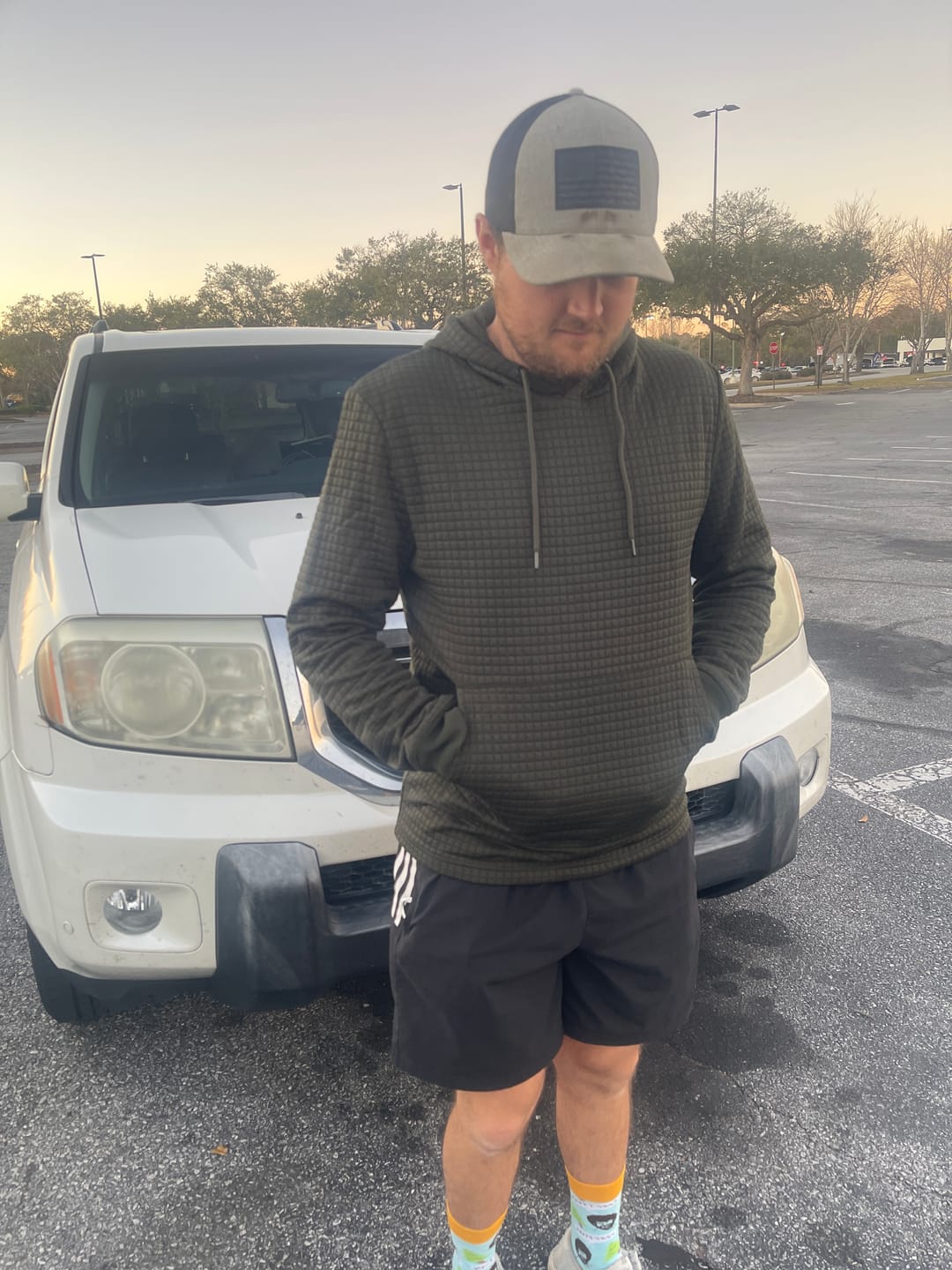 Customer photo review of Standoff Concealment Hoodie Mk.II - Woodland Green