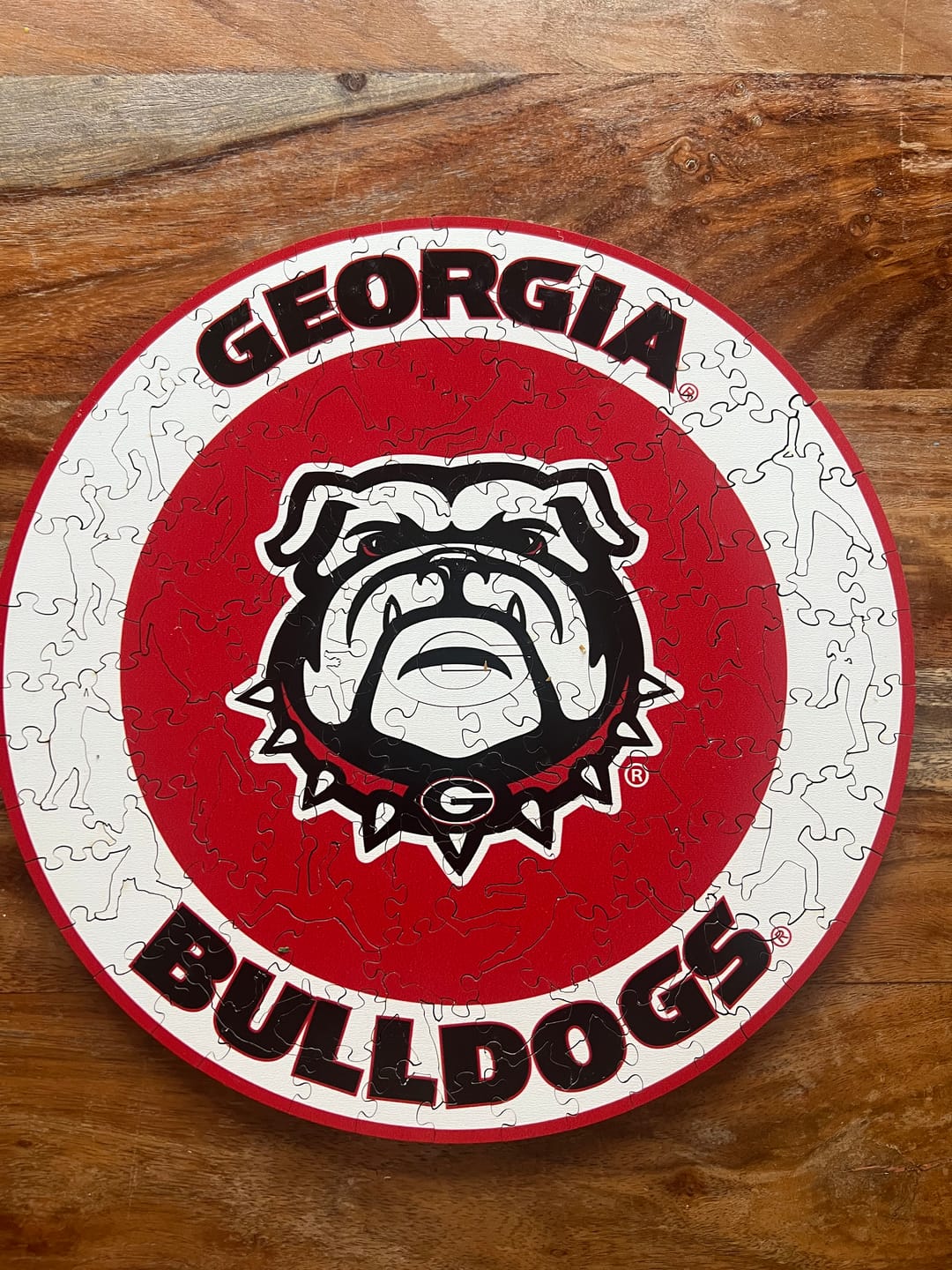 Customer photo review of University of Georgia - Wooden Puzzle