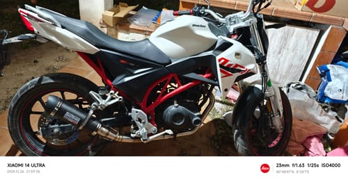 Customer photo review of Línea Completa Macbor Shifter MC1 125 (2017-2021)