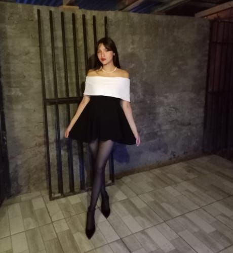 Customer photo review of VESTIDO BELLA NEGRO