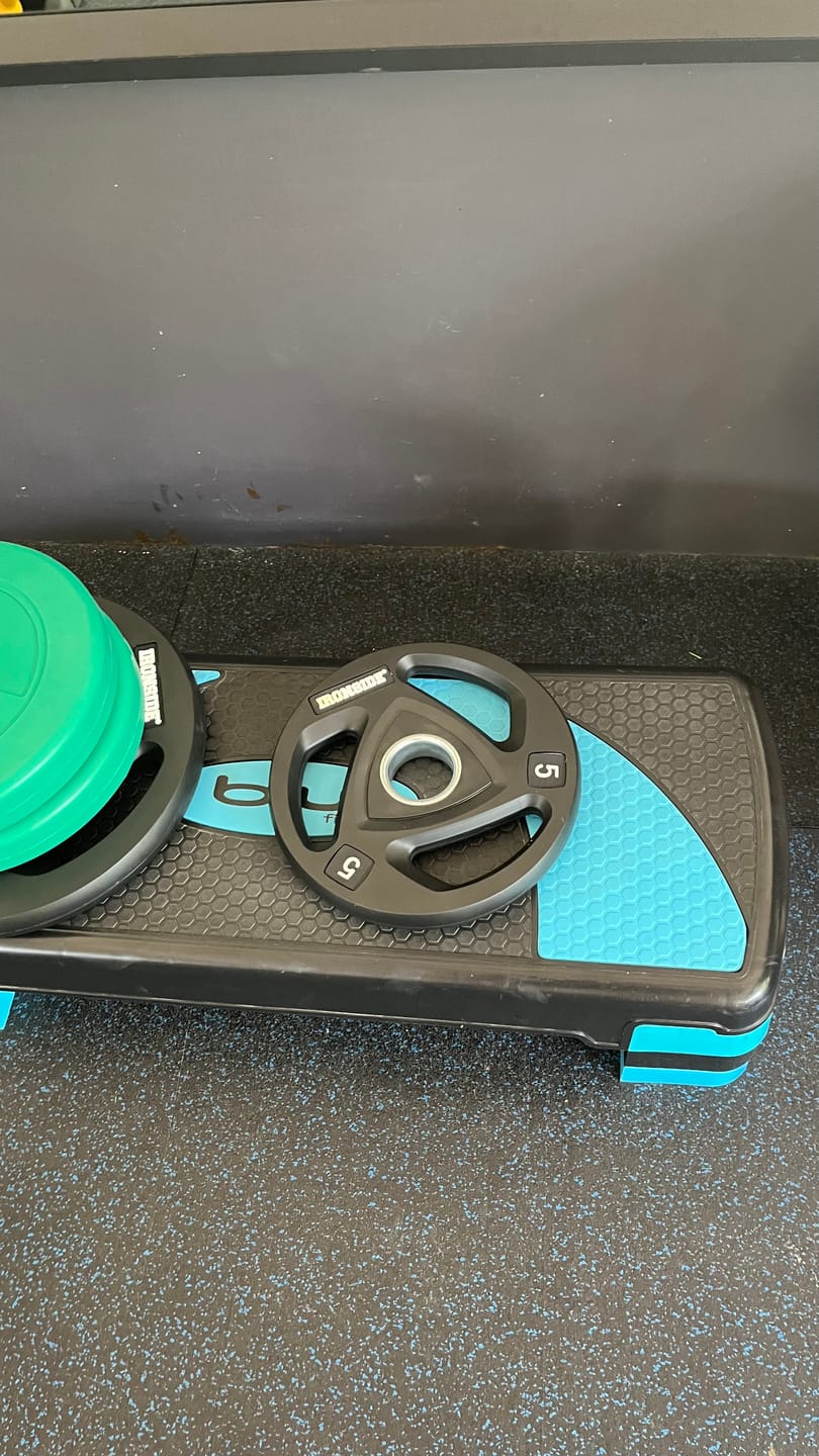Customer photo review of Discos de 3 Agarres IRONSIDE (2.5 a 20 kg)