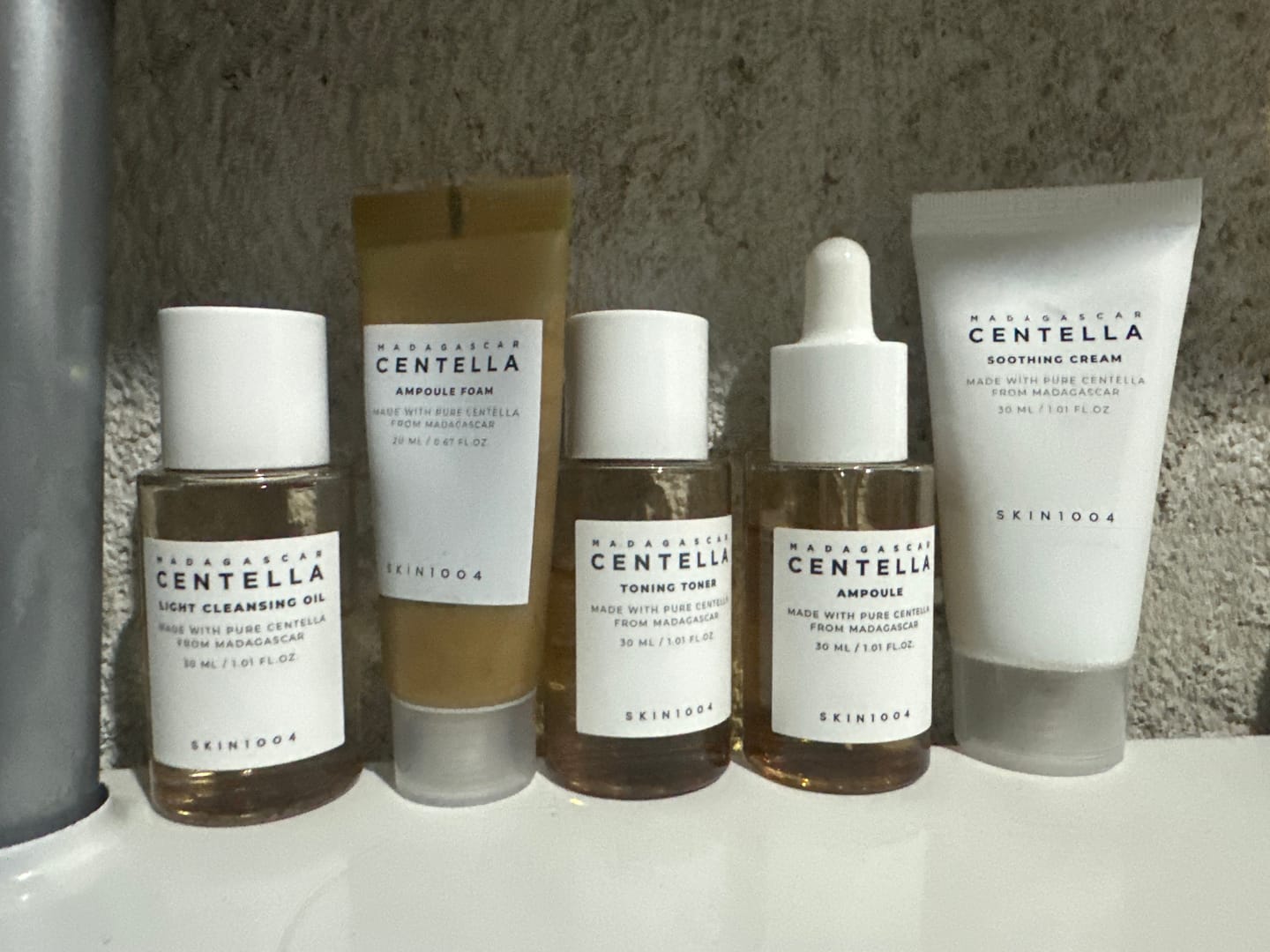 Customer photo review of SKIN1004 - Madagascar Centella Travel Kit | Kit Hidratante y Calmante