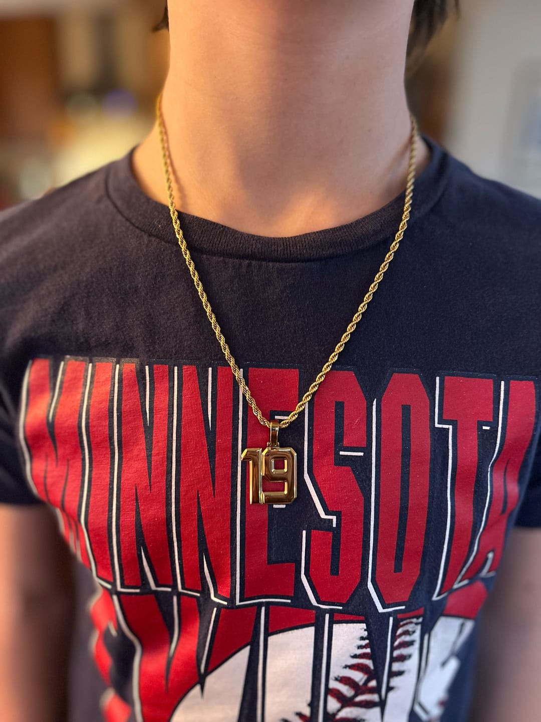 Customer photo review of Rope Chain - 18K Gold Plated