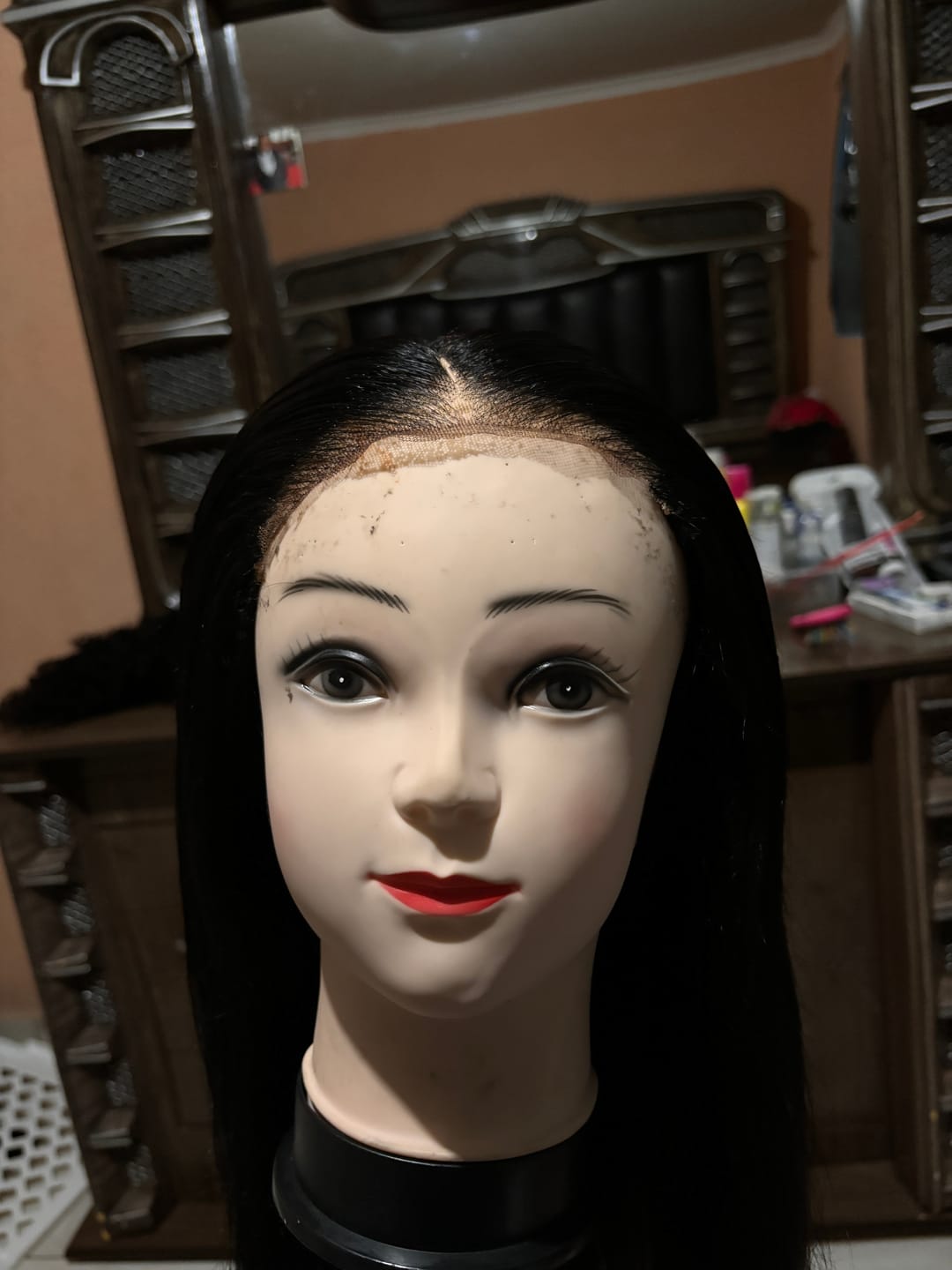 Customer photo review of Peruvian 5x5 Lace Wig - Straight