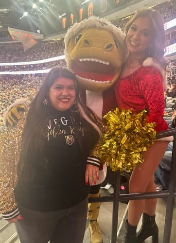Customer photo review of Gold Glitter Freckles Makeup Patches