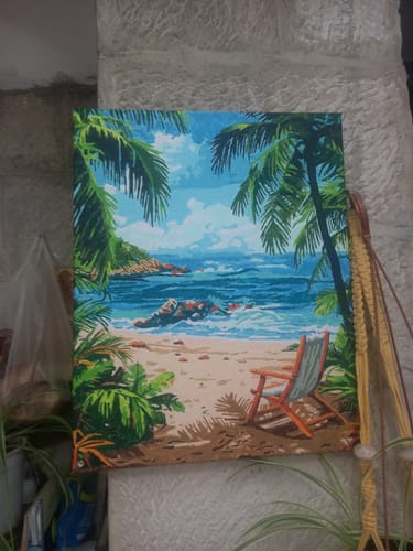 Customer photo review of צביעה לפי מספרים - BS54091