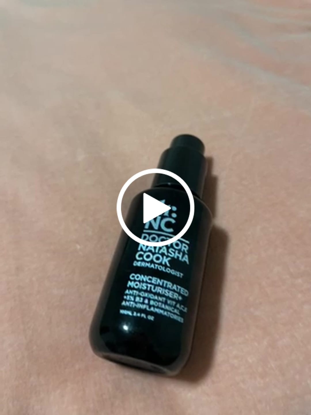 Customer video review of dr.NC CONCENTRATED MOISTURISER+ - 100ML