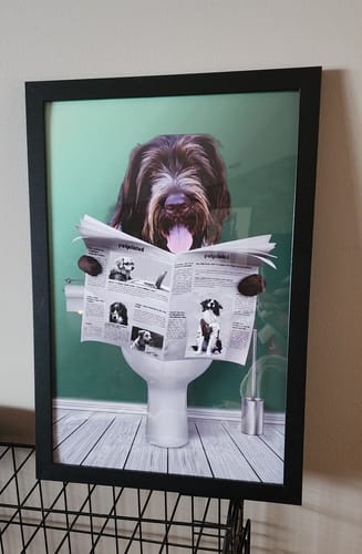 Customer photo review of Important meeting- Personalized poster