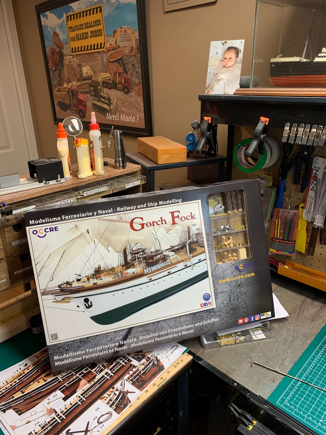 Customer photo review of Maqueta Barco Gorch Fock
