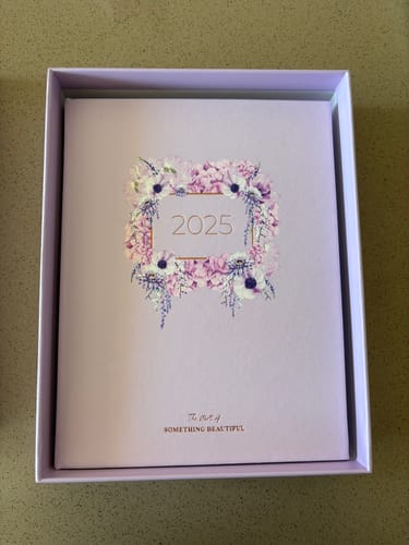 Customer photo review of 2025 Essential Planner - Lilac in Bloom