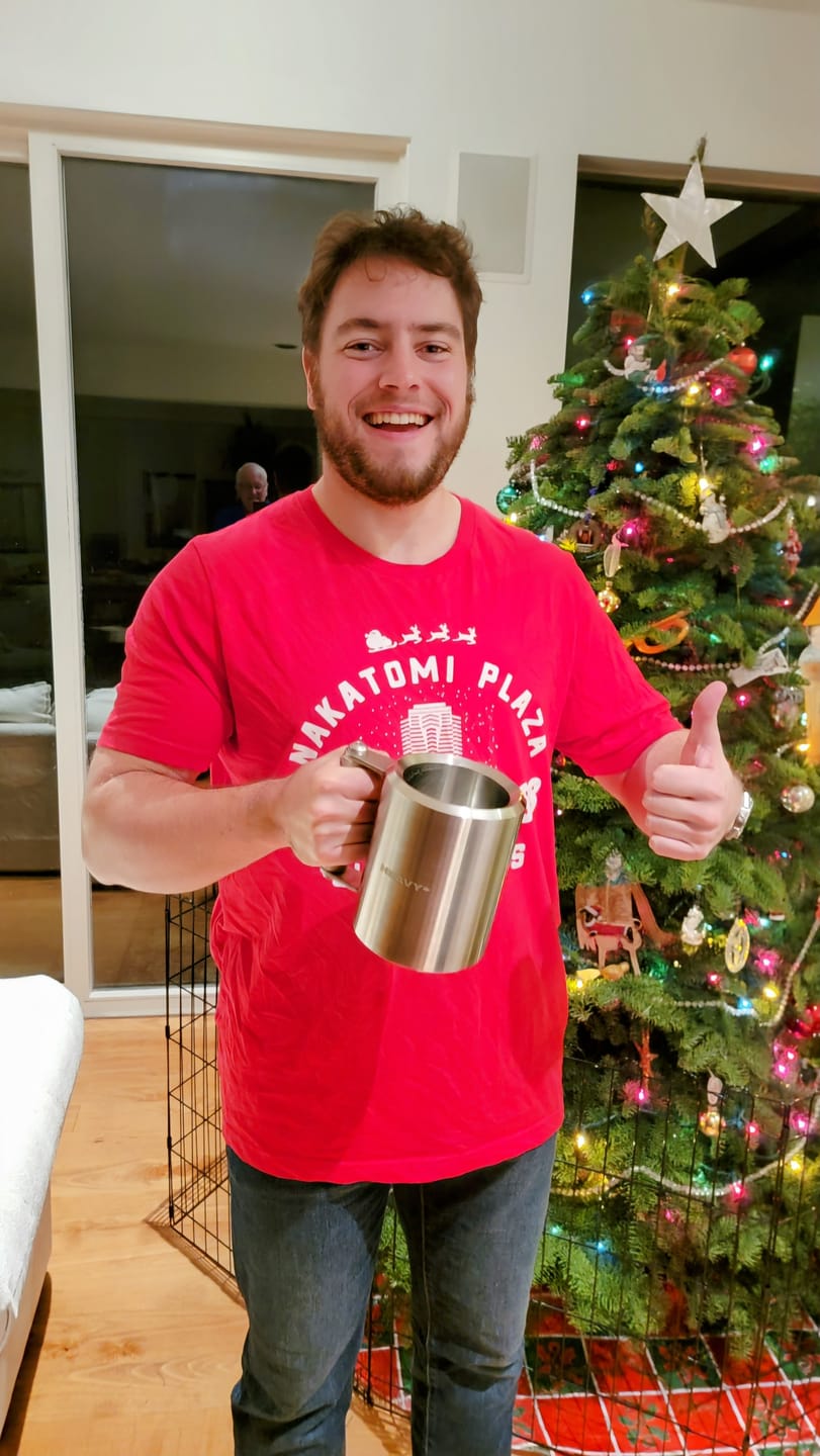 Customer photo review of Heavy* Mug | The World's Heaviest Mug