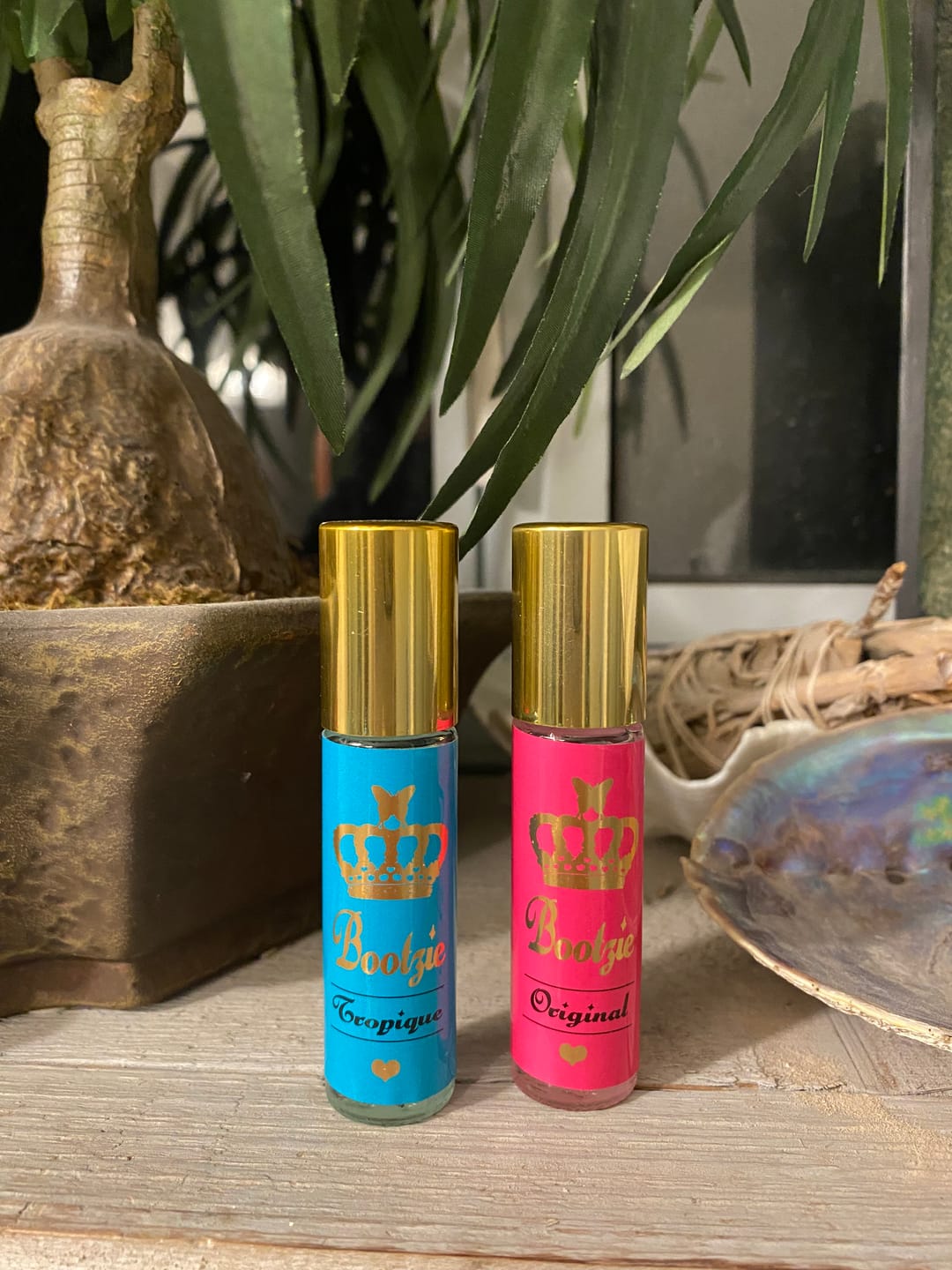 Customer photo review of Perfume Oil Gift Set - 1 Original & 1 Tropique (or Colada)  Full Size 10ml Roller Ball Bottle