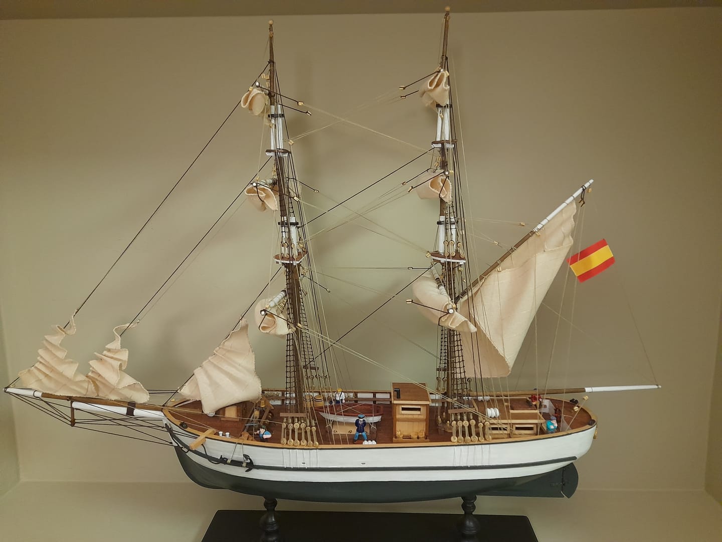 Customer photo review of Maqueta Barco Aurora