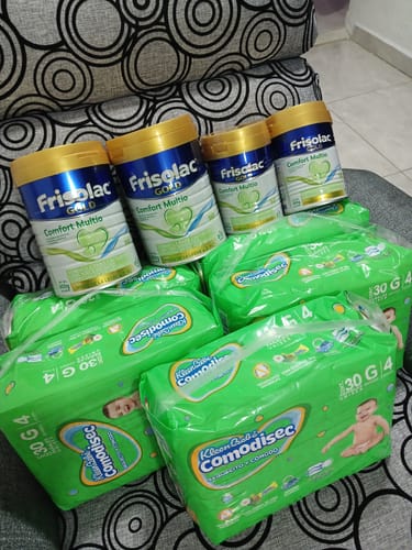 Customer photo review of Frisolac Gold Comfort Multio (0-12 Meses) Pack C/ 1.2 Kg