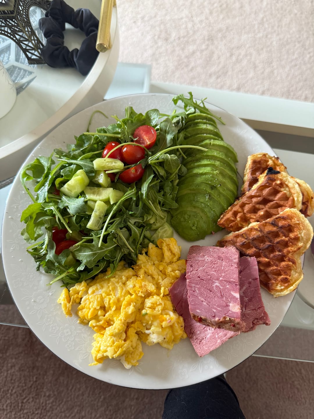 Customer photo review of Vanilla Viking Waffles (Keto Friendly)