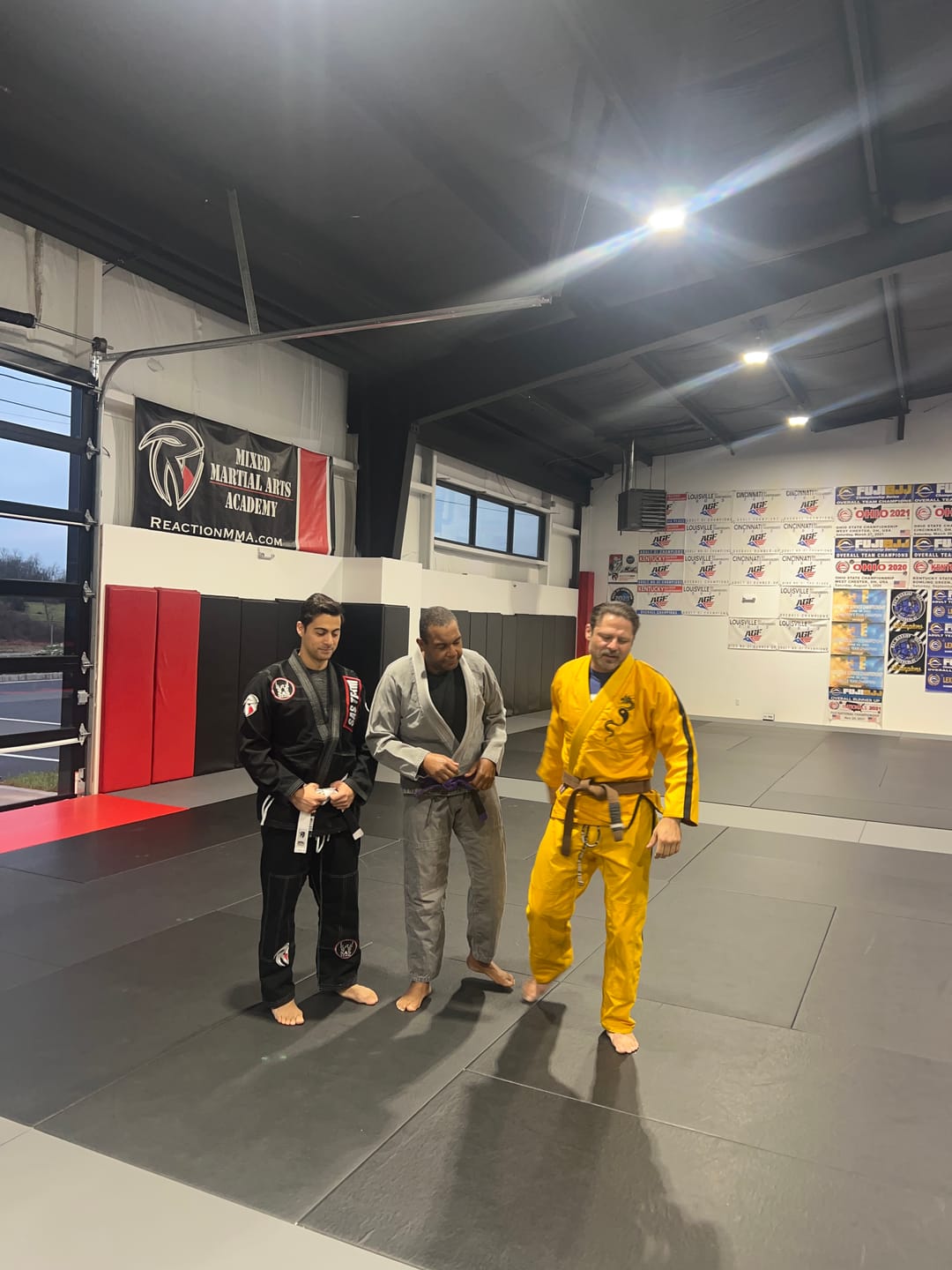 Customer photo review of Yellow Fury Sublimation Brazilian Jiu Jitsu Gi (BJJ GI)