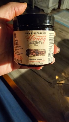 Customer photo review of Botanical Extract Honey - 100% Natural Ingredients (bx)