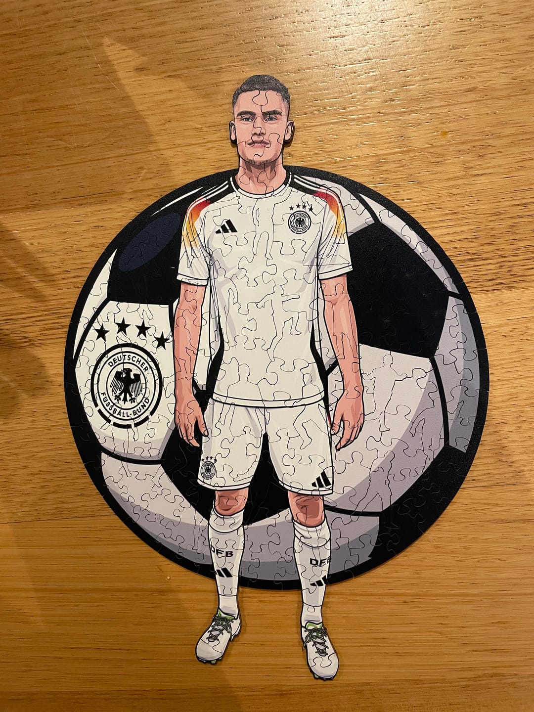 Customer photo review of Florian Wirtz - Wooden Puzzle