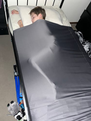 Customer photo review of Sensory Compression Sheets